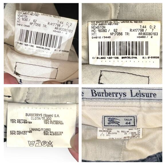 Burberrys Corduroy Pants Newston 2XL - Picture 13 of 13